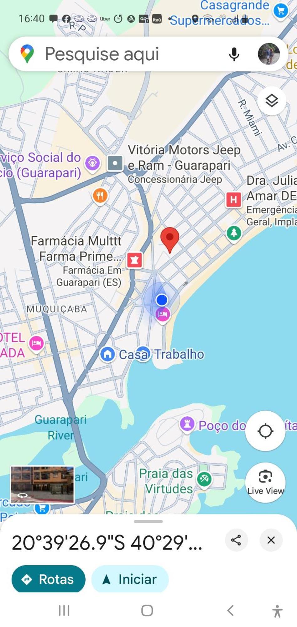 Quarto E Sala, Edf Algarve Praia Morro Guarapari Dış mekan fotoğraf